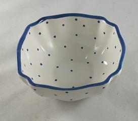 Gmundner Keramik-Schale/Wellenrand Form-A 10
